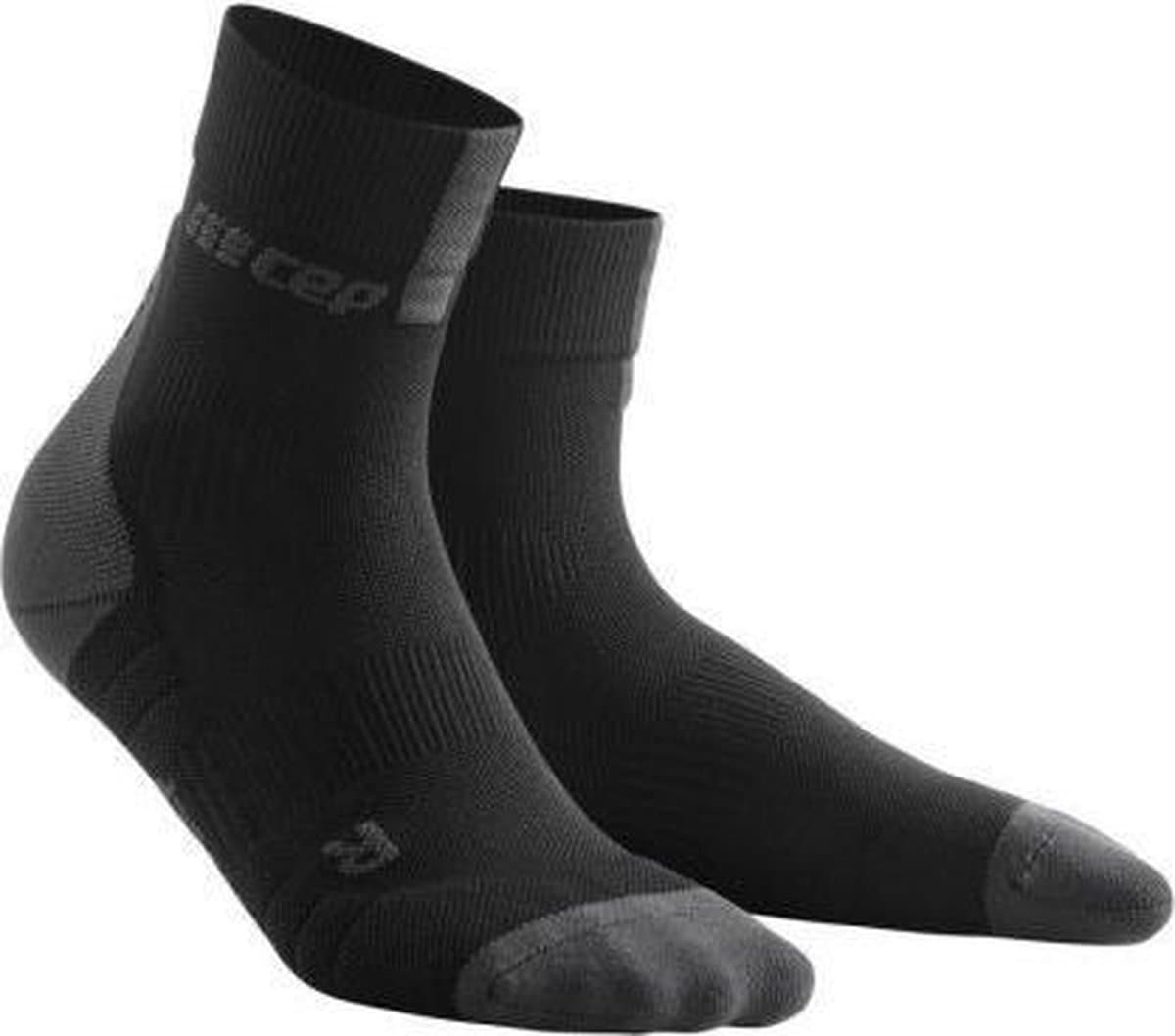 CEP Short Socks - Zwart/Grijs - Heren(46-50)