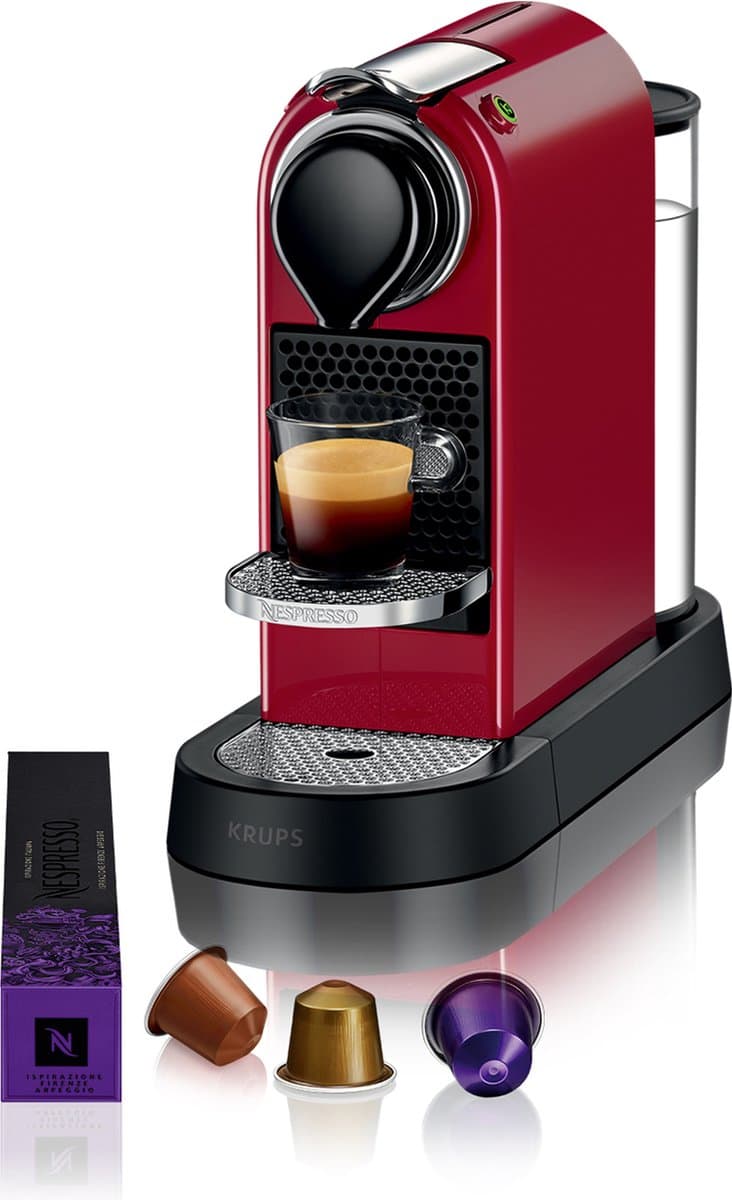 Krups Nespresso Citiz XN7415 Kersenrood