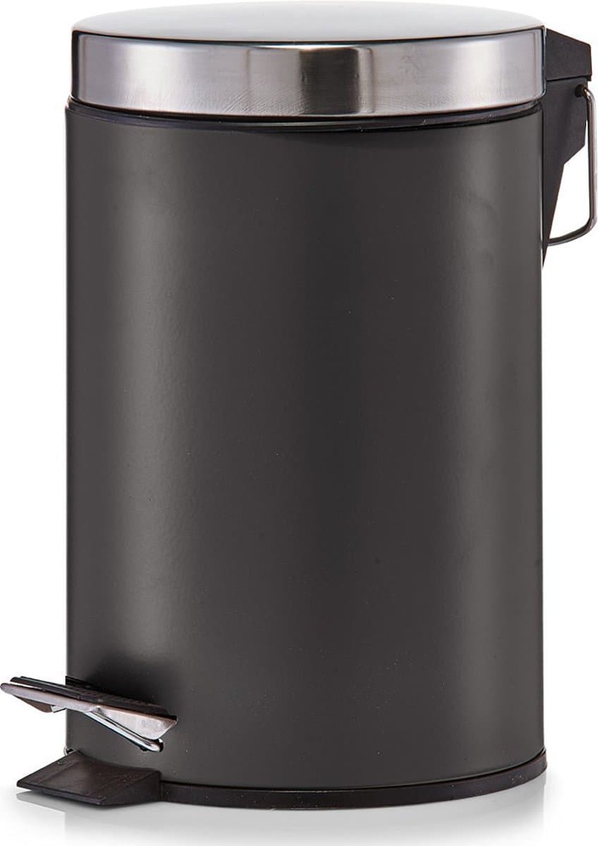 Zeller 18431 Pedal Bin Black
