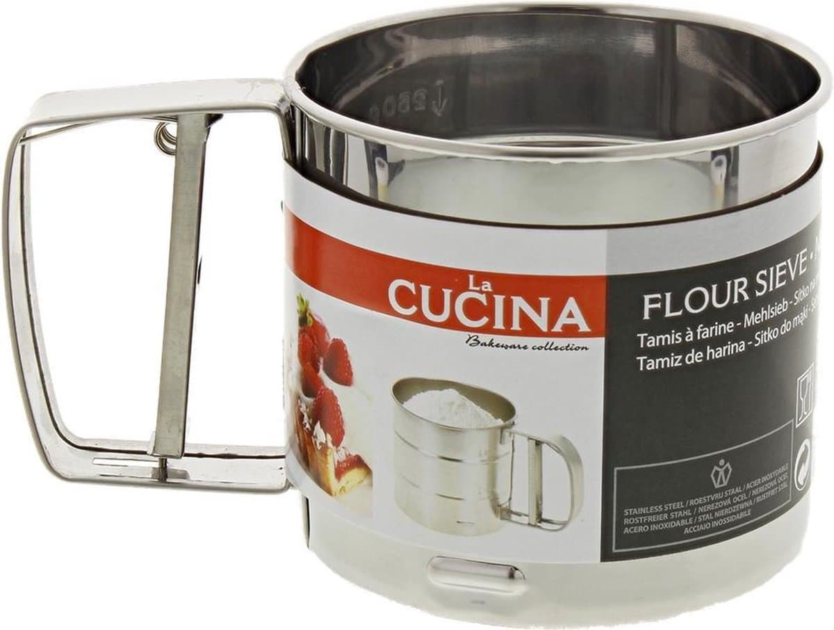 La Cucina poederstrooier - RVS - Suikerstrooier