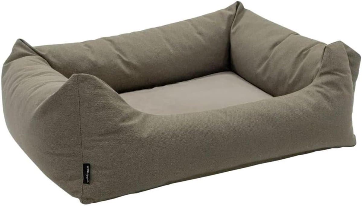 Huisdier Kussen - Hondenmand Hondenkussen - Ontspannen Comfort - Gerecycled Schuim Vulling - Medium - Taupe
