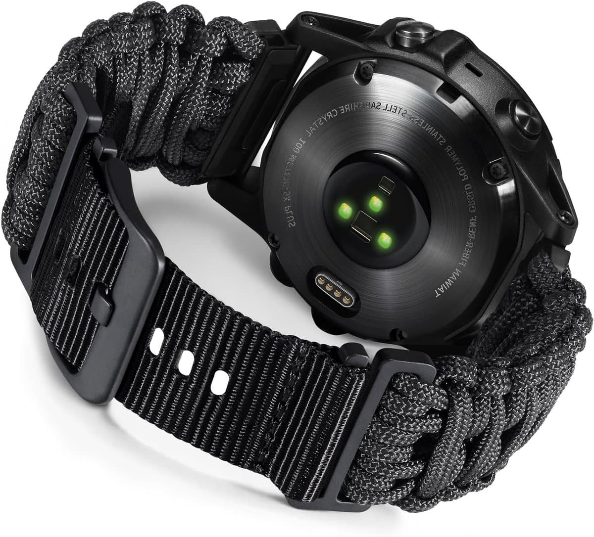 Handgeweven Nylon Horlogeband voor Garmin - Geschikt voor Fenix, Forerunner en MARQ - 20mm, 22mm, 26mm, Duurzaam en Comfortabel