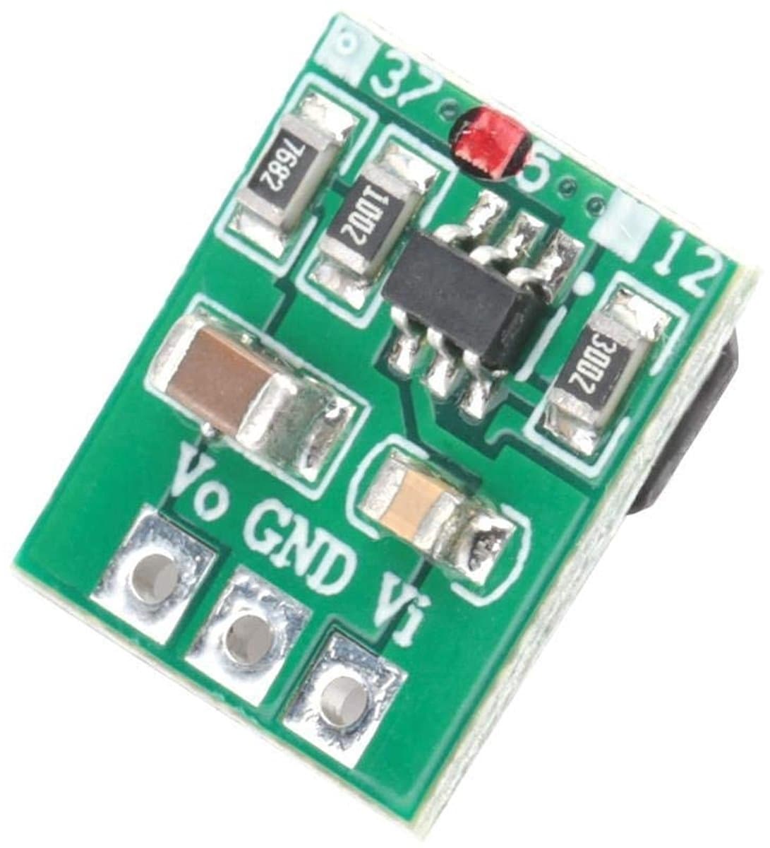 Allecto - Boost Module - DC-DC Boost Converter - Hoge efficiëntie - Mini formaat - Batterijgevoede apparaten - Eenvoudig te gebruiken - 5V uitgang