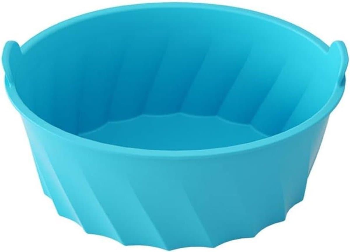 Slowcooker Liner - Herbruikbare Bakvorm - Gemakkelijk Koken - Voorkomt Rommel - 6-8 Liter Ovaal - Blauw