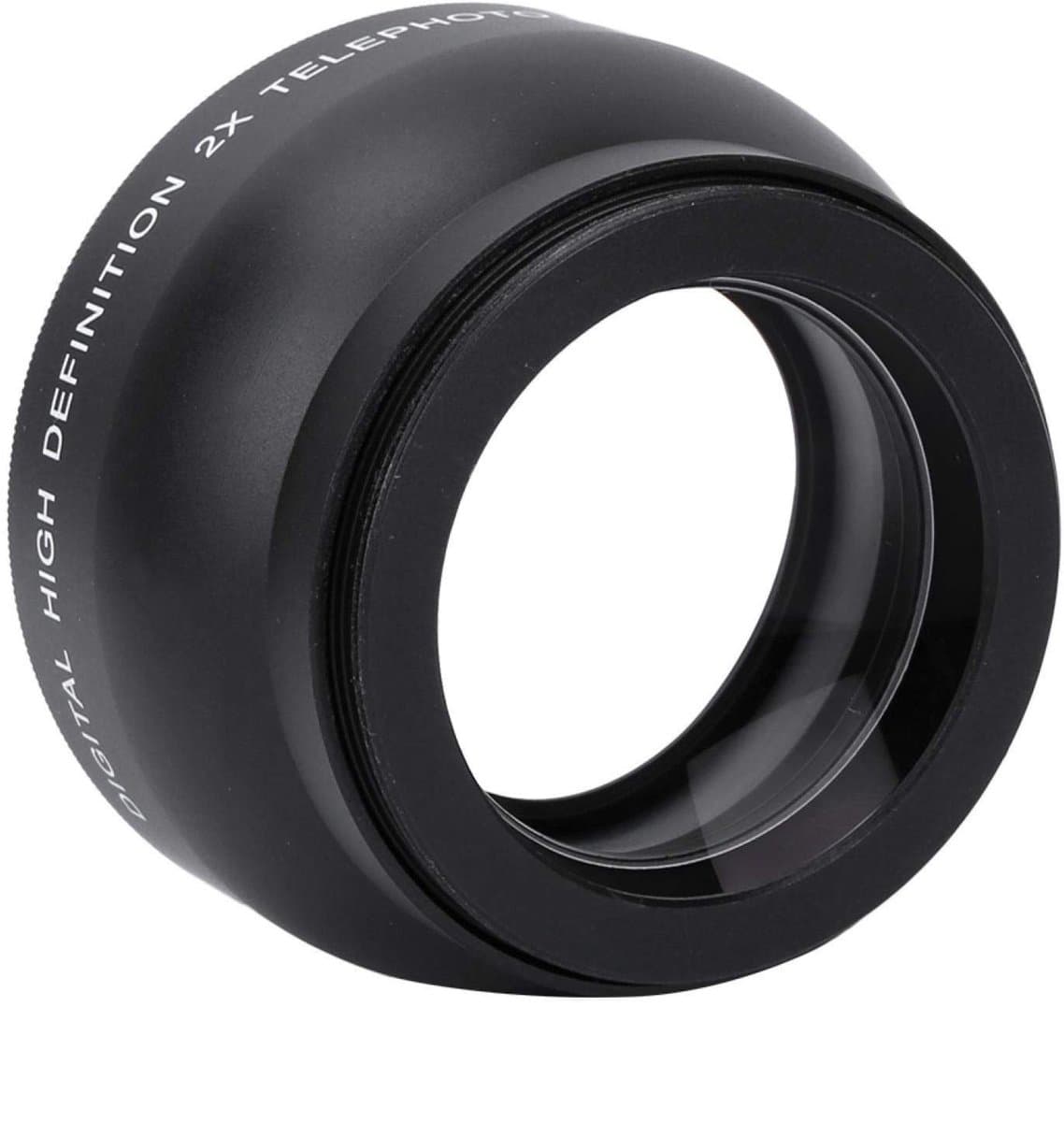 Allecto - - Teleconverter - 2X Zoom - Professionele kwaliteit - 52mm - Telephoto Lens - Geschikt voor 52mm camera's - Wosune model
