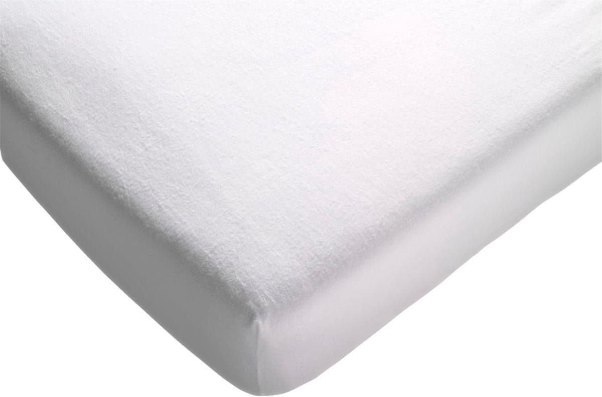 Polydaun Moltonhoes Waterdicht - 90 x 200 cm - Wit