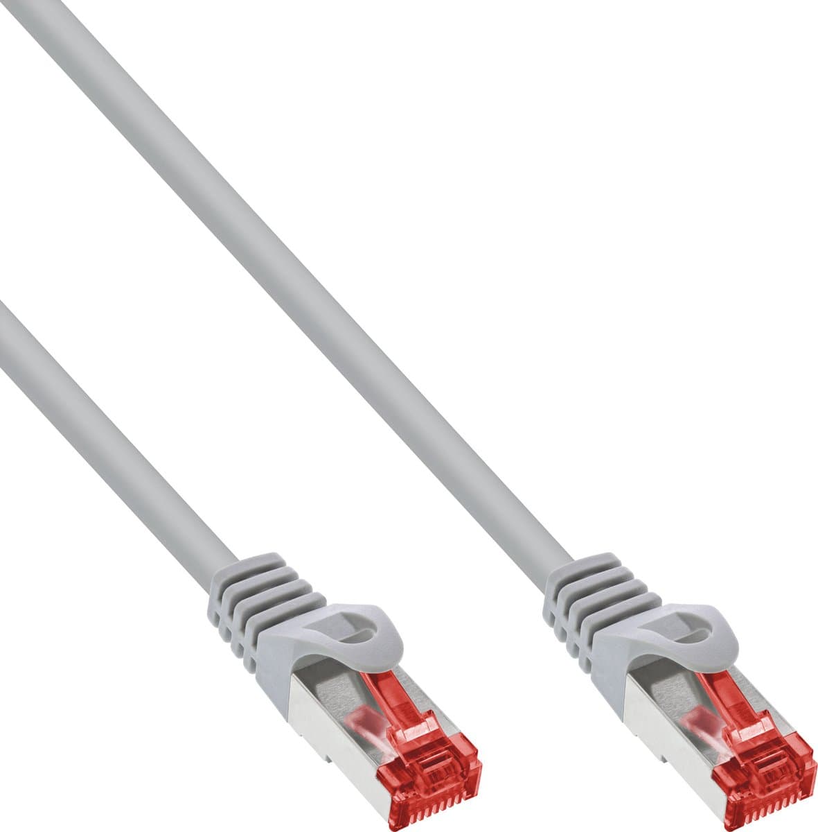 InLine S/FTP netwerkkabel grijs - CAT6 - 1 meter