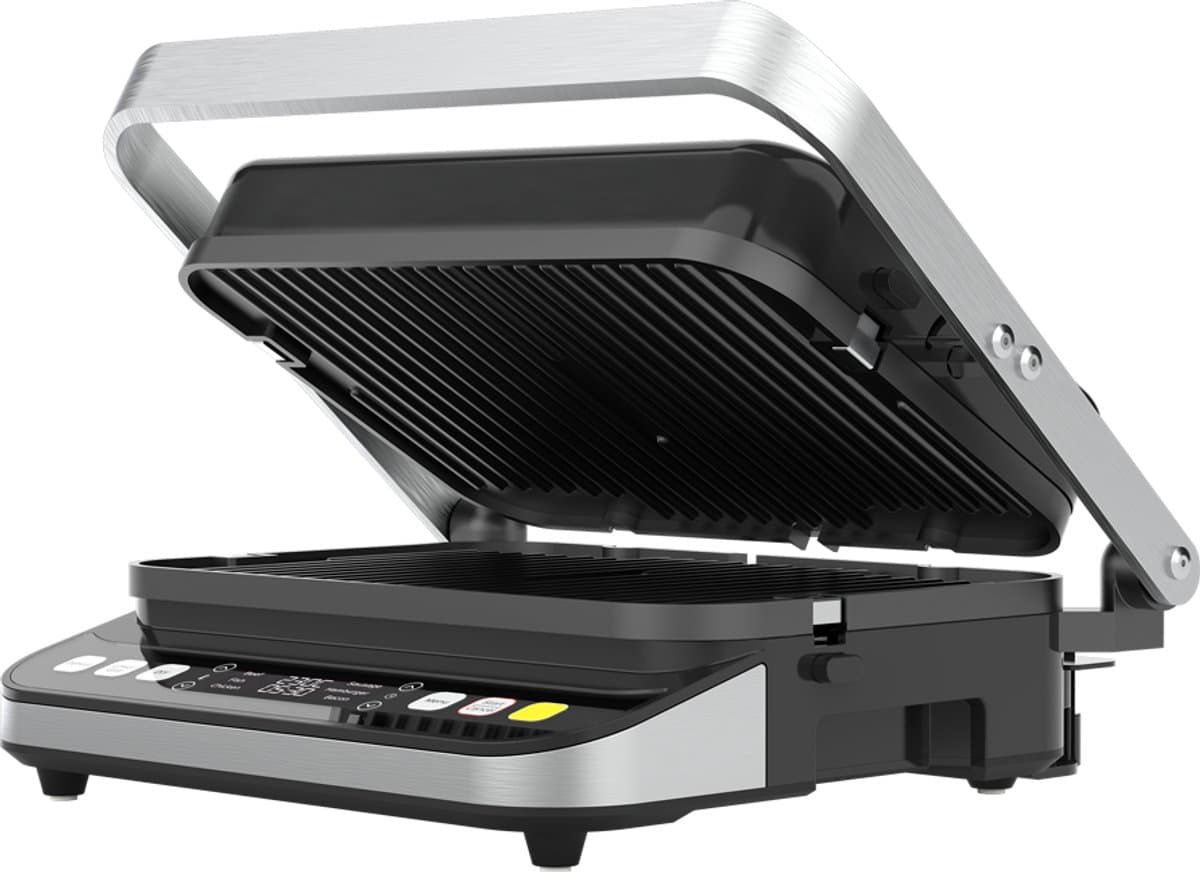 AENO EG5 Serie - Elektrische Grill - 2000W - 6 Programma's - Ontdooien - 320x220 - Zwart