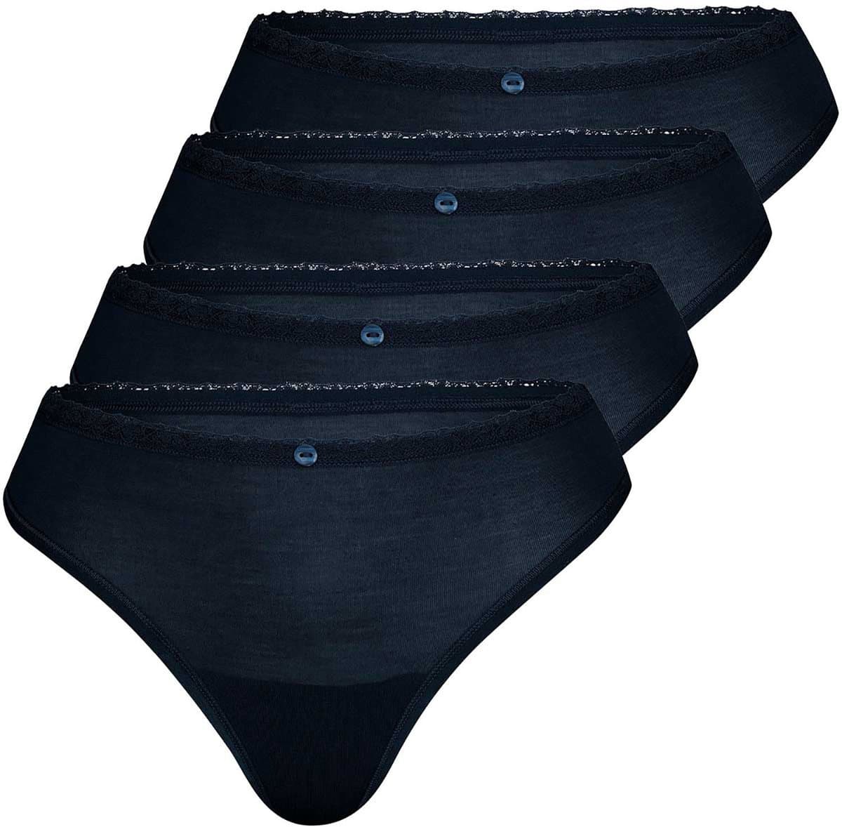 Verpakking van 4 Voordeelverpakking Touw Gestreept Assortiment