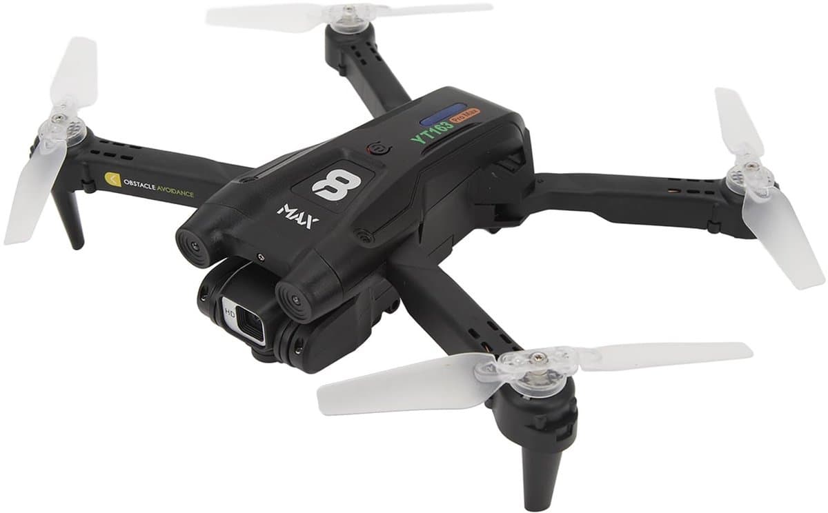OmGoods - Dailygoody - RC Drone - HD Dubbele Camera - Obstakelvermijding - Opvouwbaar - 50x Zoom - Geschikt voor Volwassenen en Kinderen - Goshyda