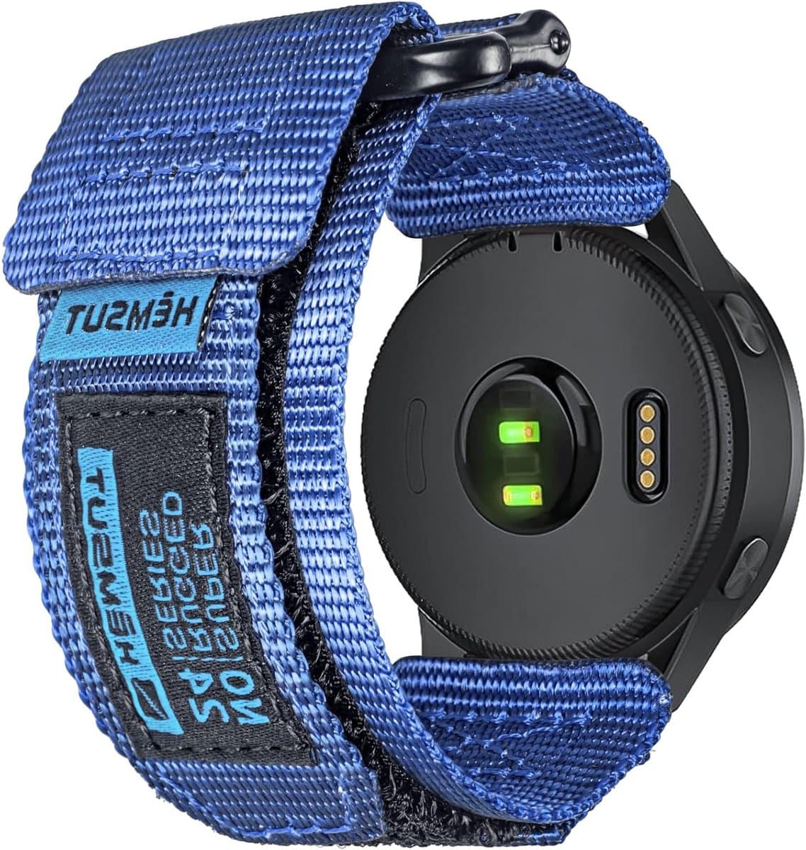 Duurzame Nylon Sportband met Klittenband voor Amazfit GTR 2e/GTR 2/GTR 3 Pro/GTR 3/GTR 4 Smartwatch, Verstelbare en Comfortabele Horlogeband voor Actieve Lifestyle