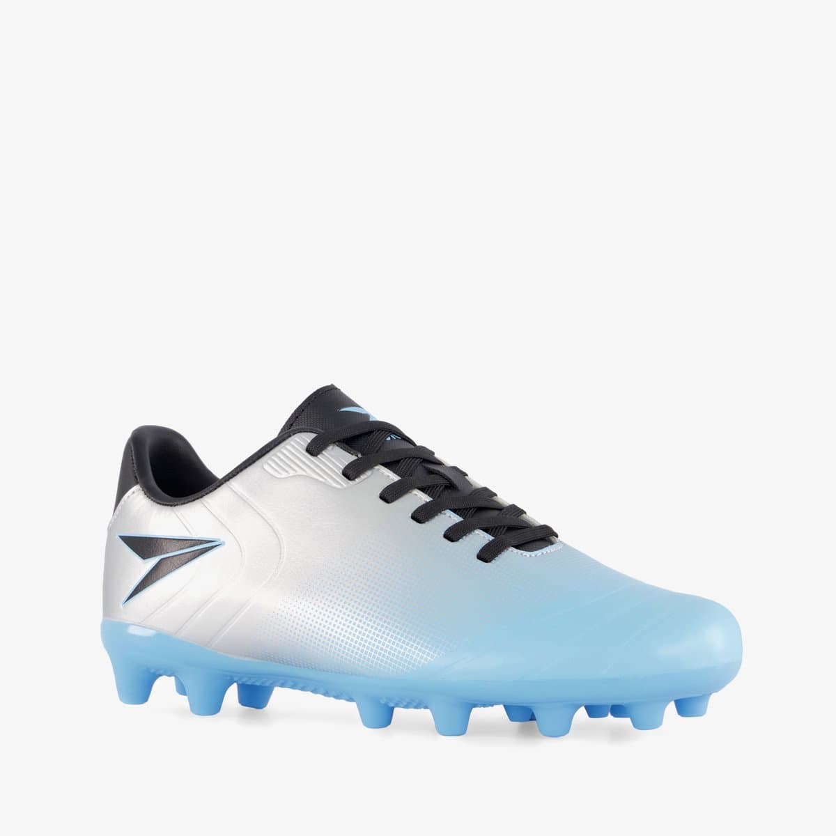 Dutchy FG kinder voetbalschoenen zilver blauw - Maat 33 - Uitneembare zool