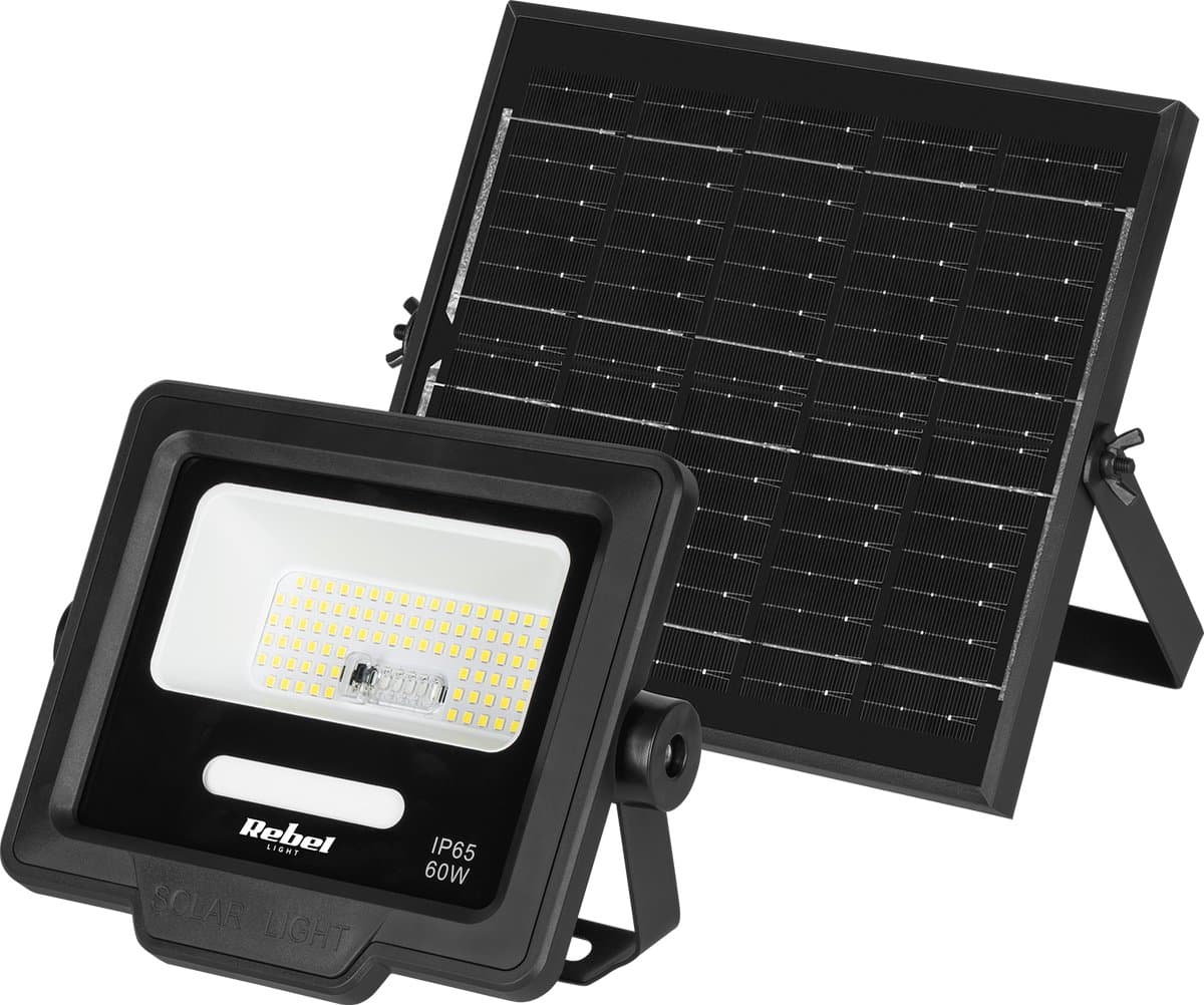 Rebel - LED Tuinreflektor - Solar - 100 W - Met Afstandsbediening