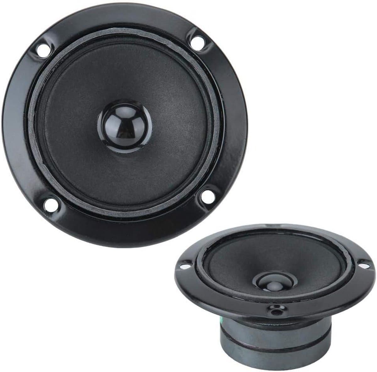Tweeter 3 inch 4 ohm 20 watt voor 2 luidsprekers, frequentiebereik 1,5 kHz - 18 kHz, gevoeligheid 96 dB, zwart