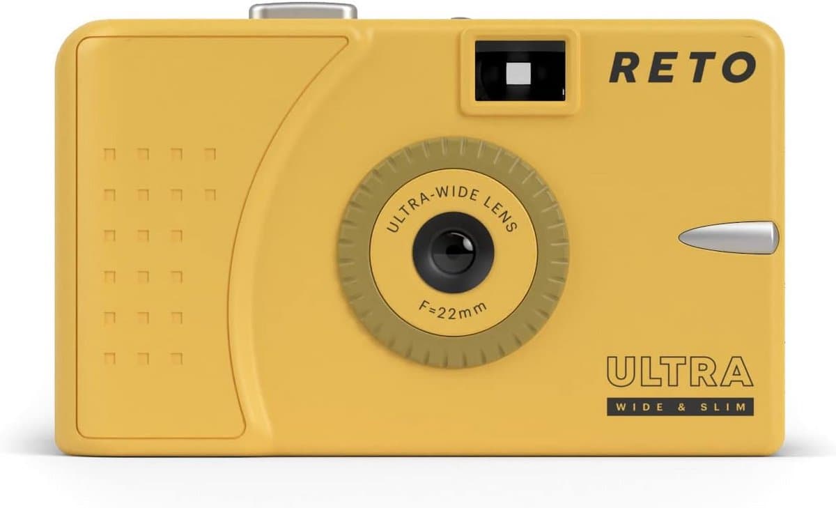 Ultrabrede 35mm Filmcamera met 22mm Lens - Focusvrij en Lichtgewicht