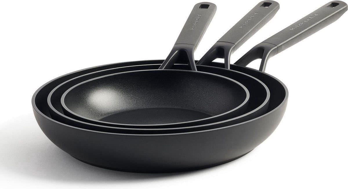 KitchenAid Classic Forged Koekenpannenset 20 + 24 + 28 cm