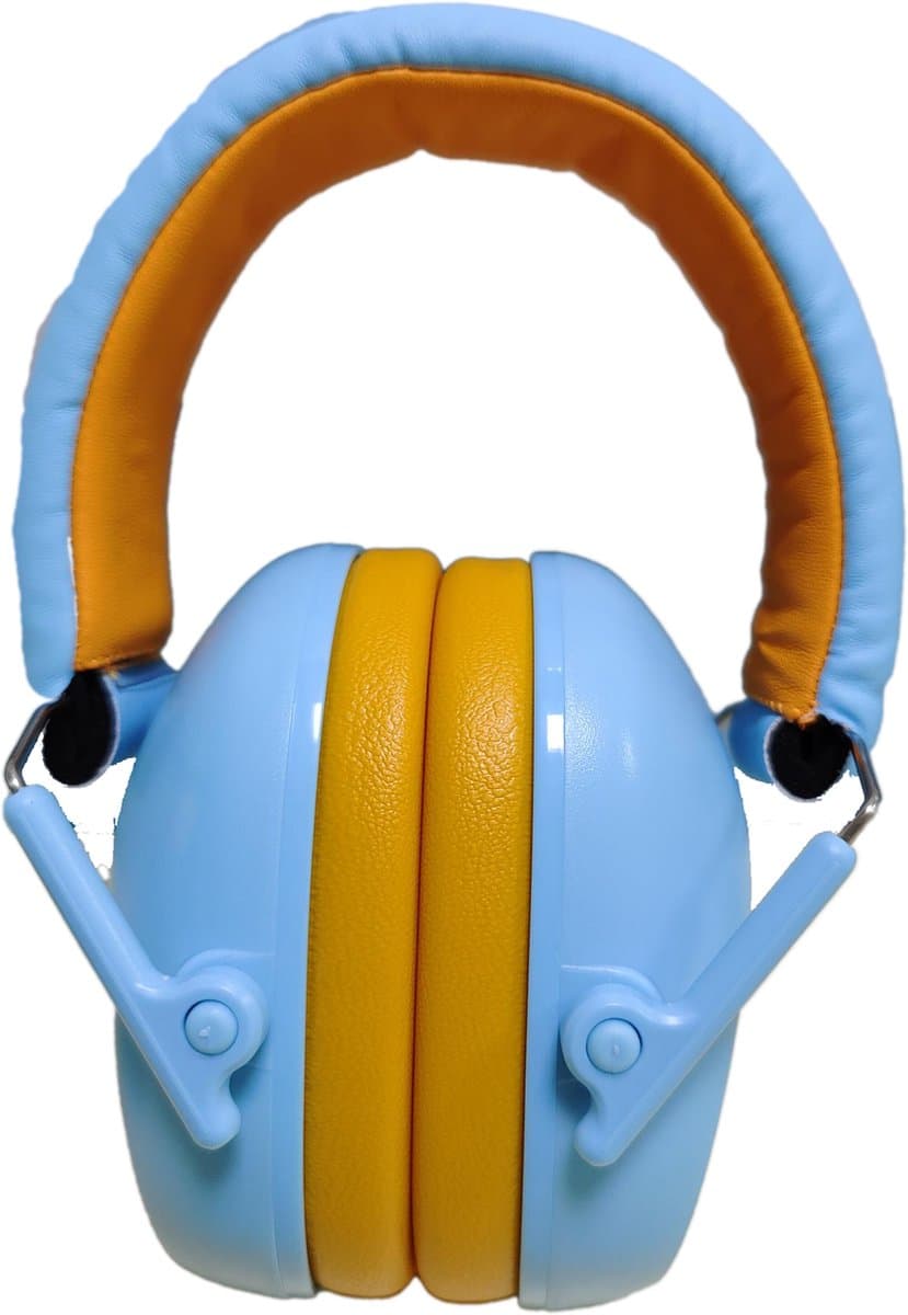 DKT Eduline DKT-GAFS09 Geluidsafschermer Kind vanaf 4 jaar/ Oorkap / Concentratiekoptelefoon Blauw/Oranje Geschikt voor de schoolklas, school