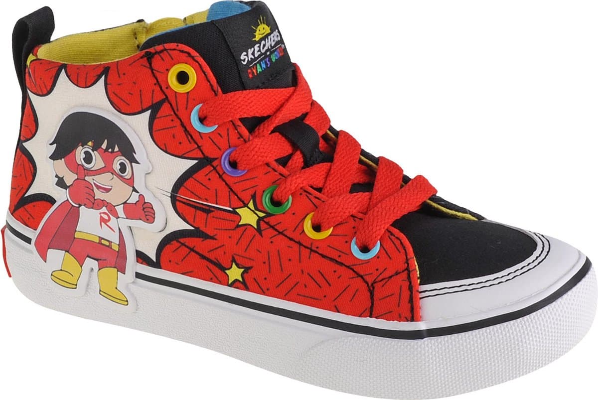 Skechers Street Fame - Ultra Fun Red Titan, voor een jongen, Rood, Sneakers, maat: 31