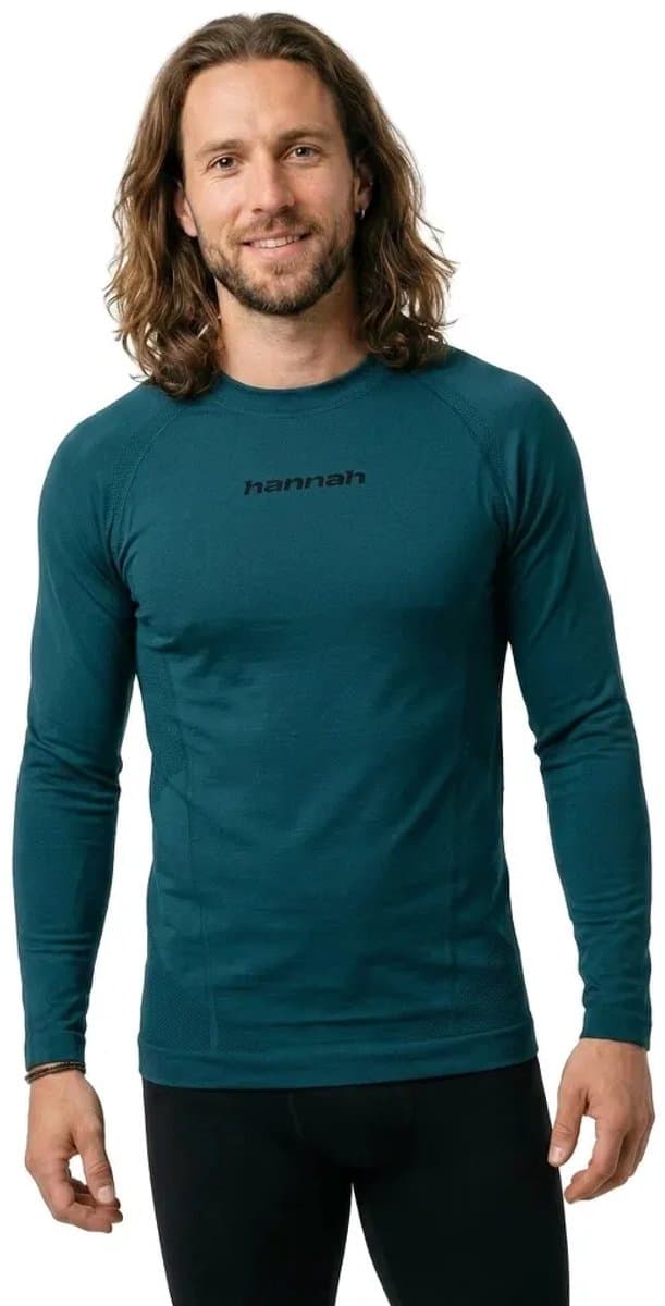 Hannah Active Lange Mouwen Basislaag Groen 3XL Man