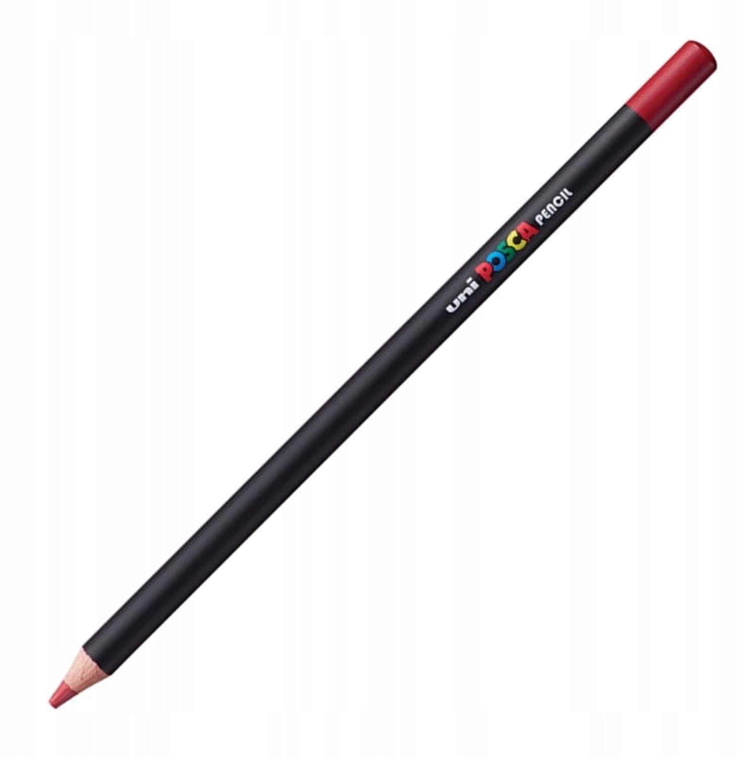 Merkloze Kleurpotlood - Intens Rood, Hoge Pigmentatie