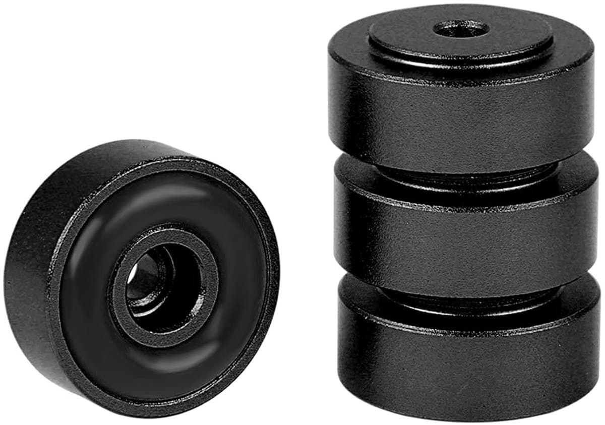 4 Stuks Aluminium Speaker Voeten 20x8mm, Ideaal voor Subwoofers en Turntables, Verhoog Geluidskwaliteit en Stabiliteit