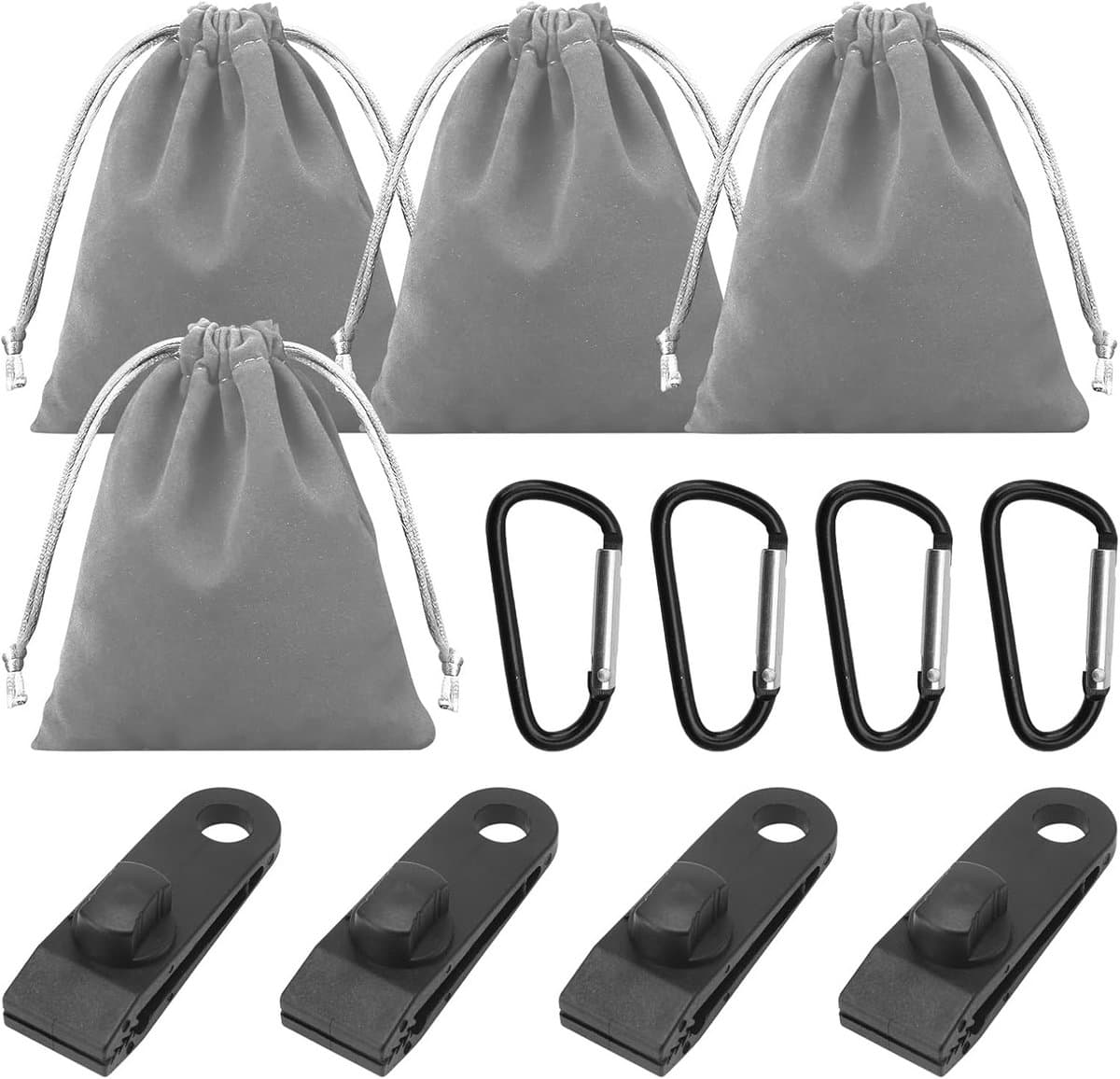 4x Zandzakken Gewichtstas Stevige Voetgewichten voor Partytent Tent Tuin Parasol