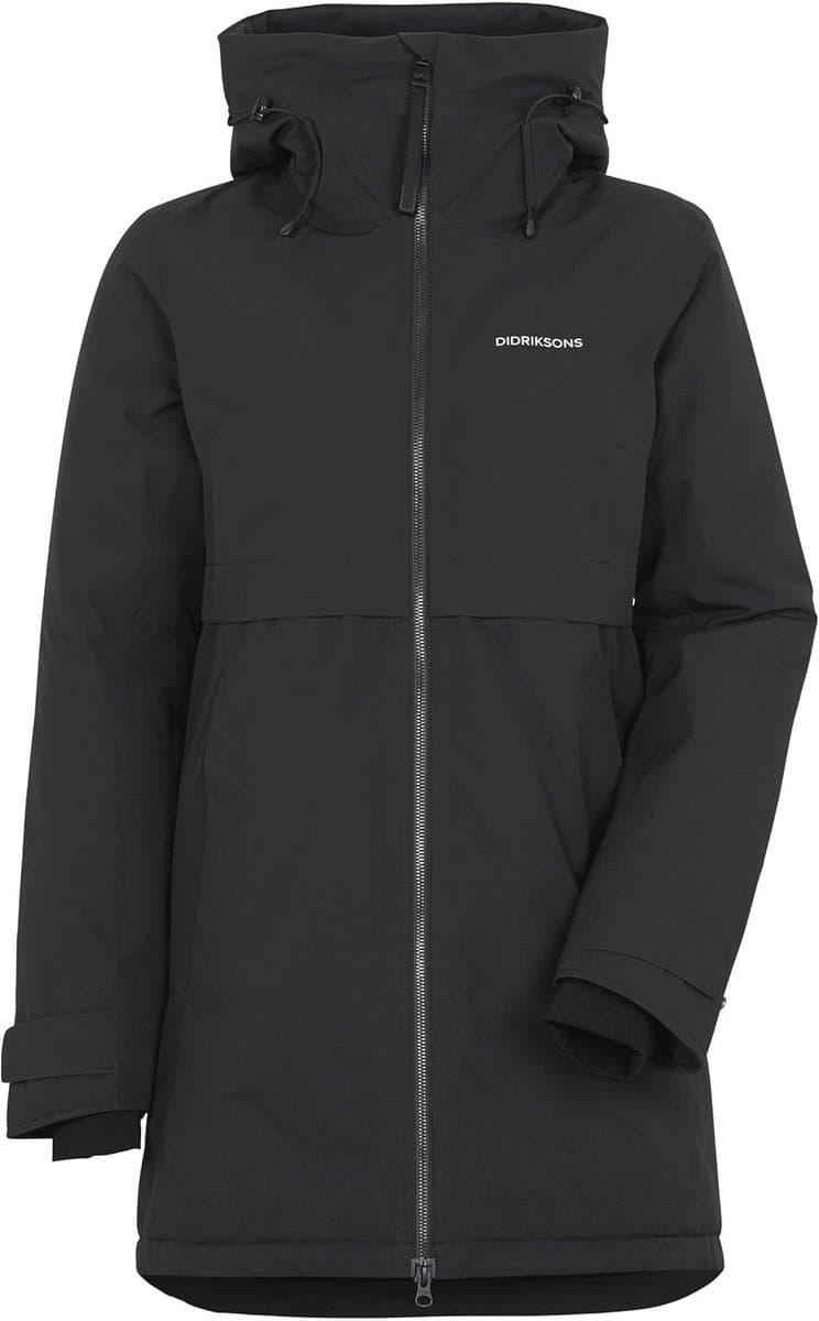 Lichte Dames Parka Waterdicht met Verstelbare Capuchon