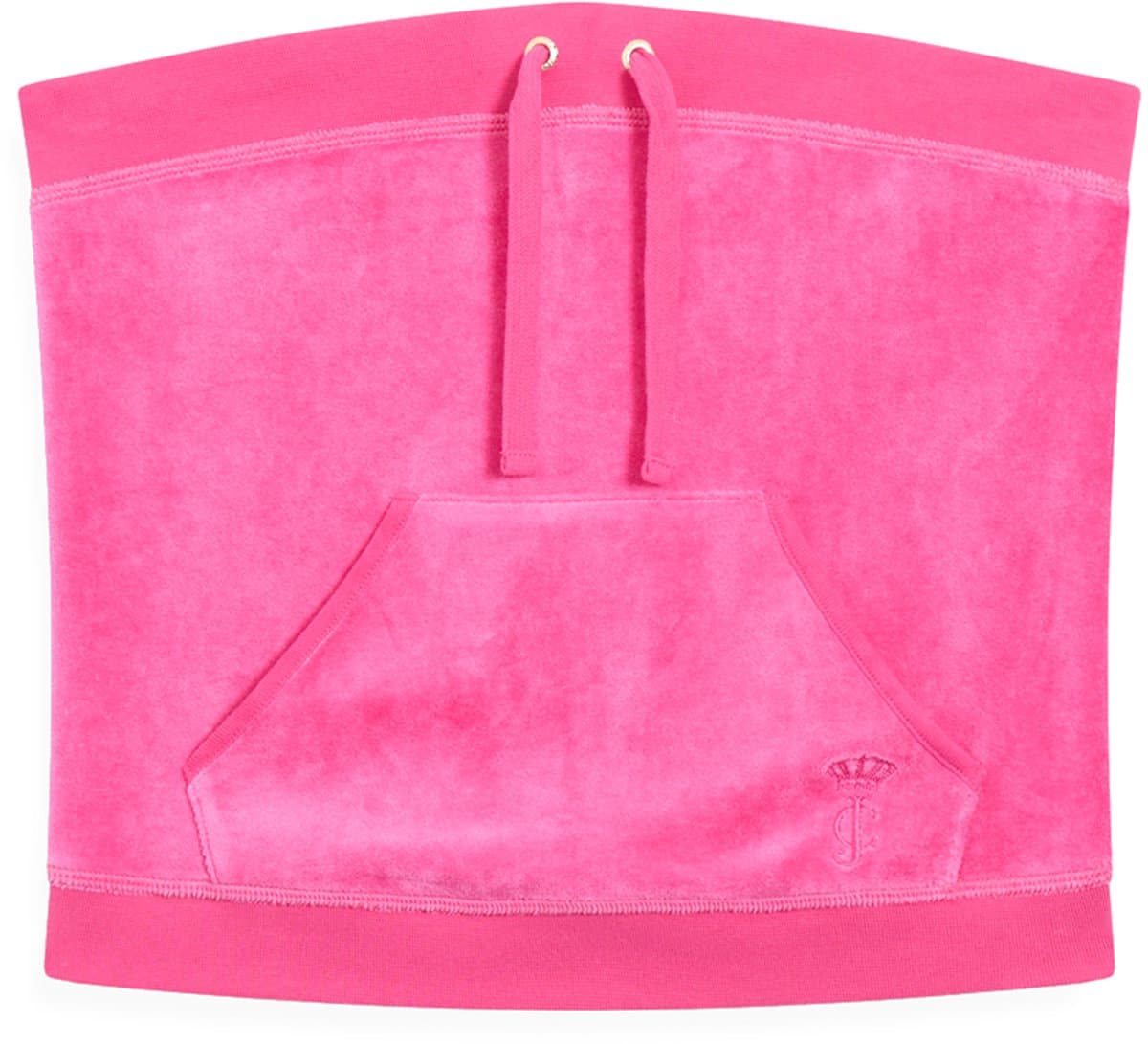 Juicy Couture Juicy Couture Hertiage Tube Top ROZE - Maat L