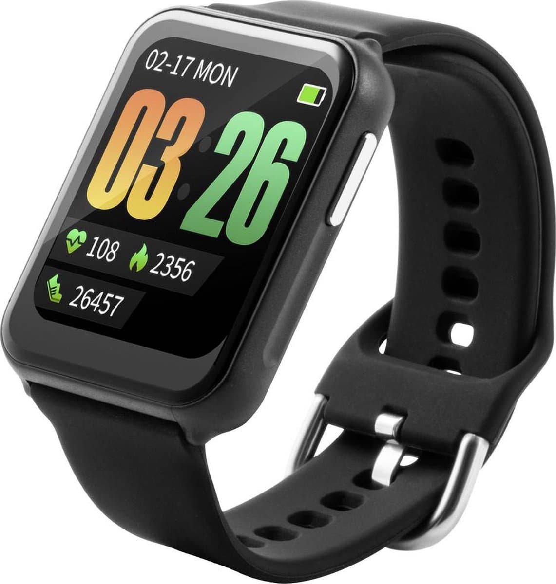 Technaxx Smartwatch Zwart