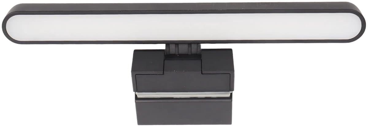 Dailygoods- Monitorlamp LED Dimbaar - Bureaulamp met Klem - Ruimtebesparend - Touch Control - 3 Kleur Temperaturen - 18cm Lengte