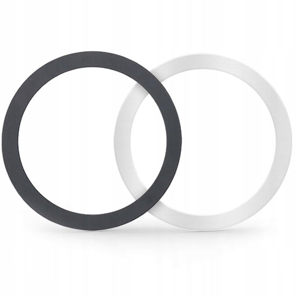 Tech-Protect Magmat Ring voor MagSafe - Sterke Magneet - Zwart & Zilver