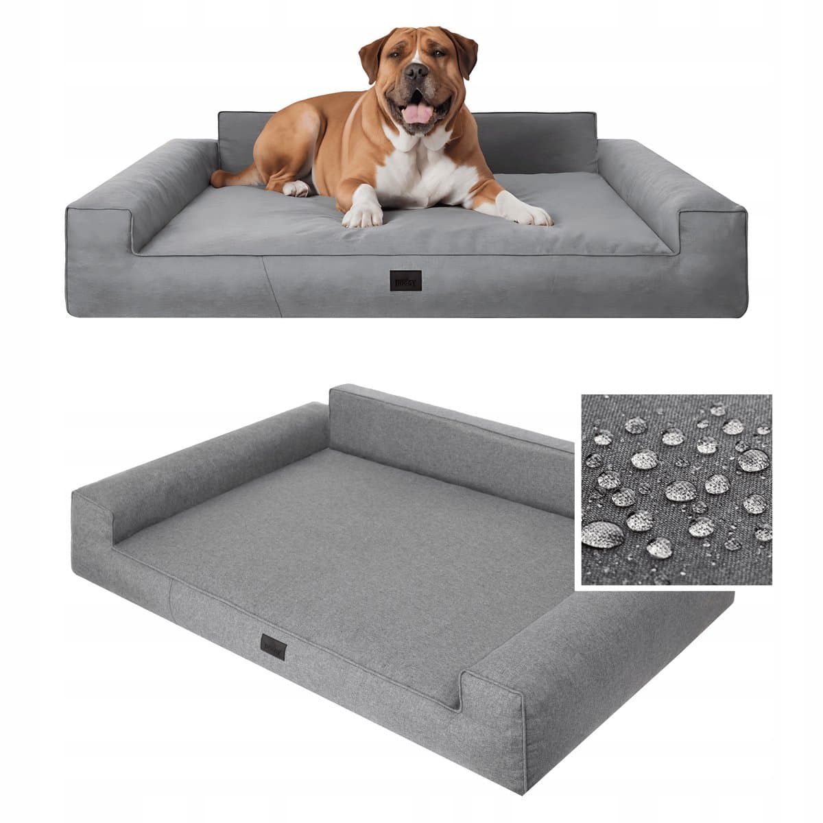 XXL Hondenkussen Glamour Ekolen 115x79cm - Waterdicht & Wasbaar