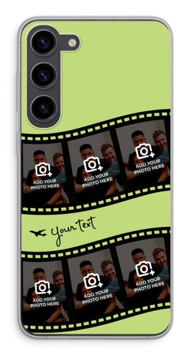 Gepersonaliseerd - Case Company® - Hoesje geschikt voor Samsung Galaxy S23 Plus hoesje - Filmrol N°3 - Soft Cover Telefoonhoesje - Bescherming aan alle Kanten en Schermrand