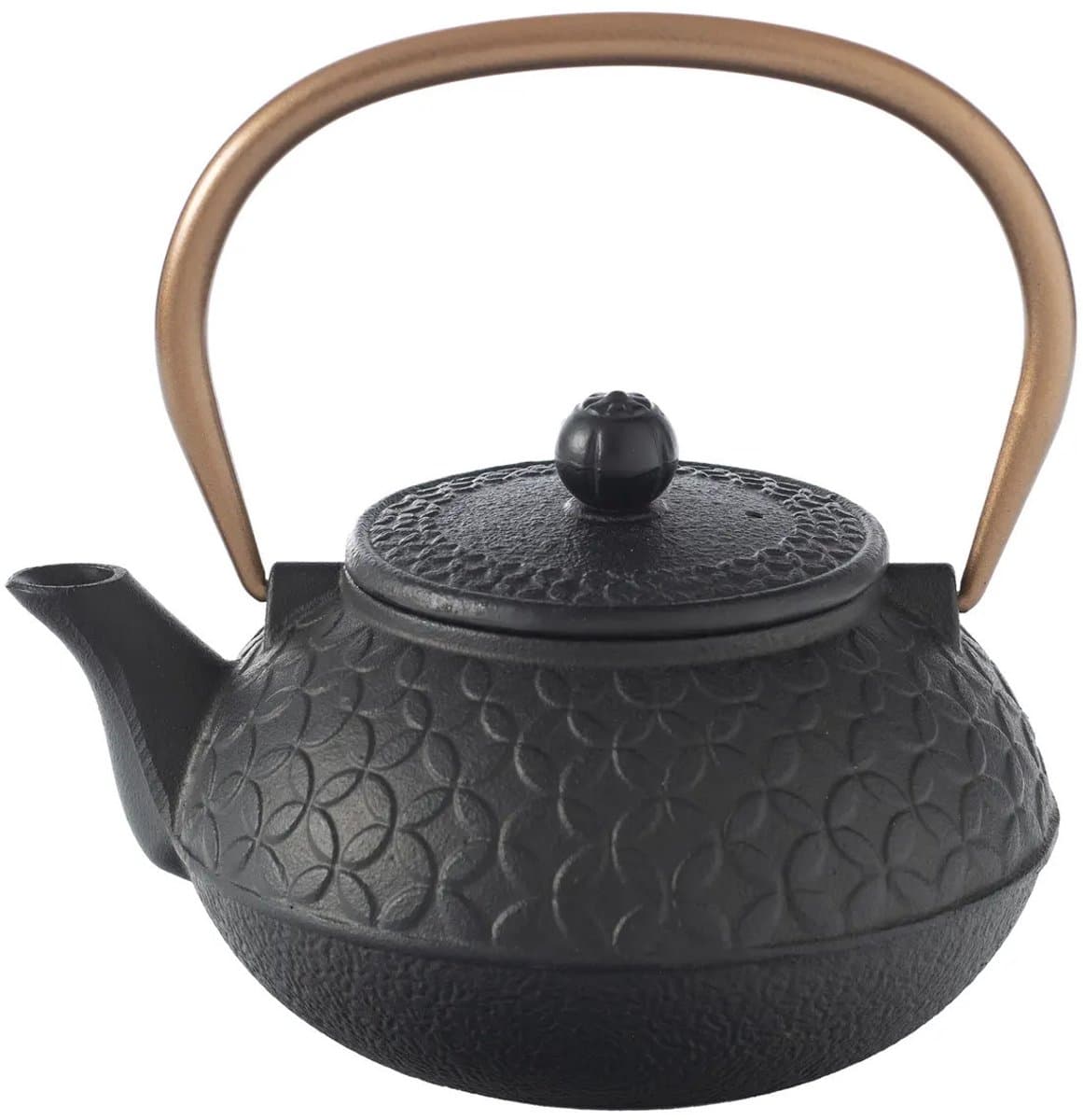 Secret de Gourmet Gietijzeren Theepot - Zwart, 1000 mL