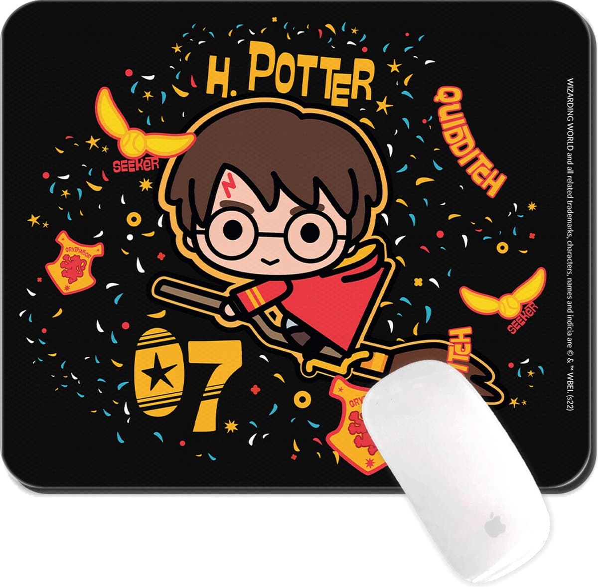 Harry Potter - Muismat 22x18cm 3mm dik