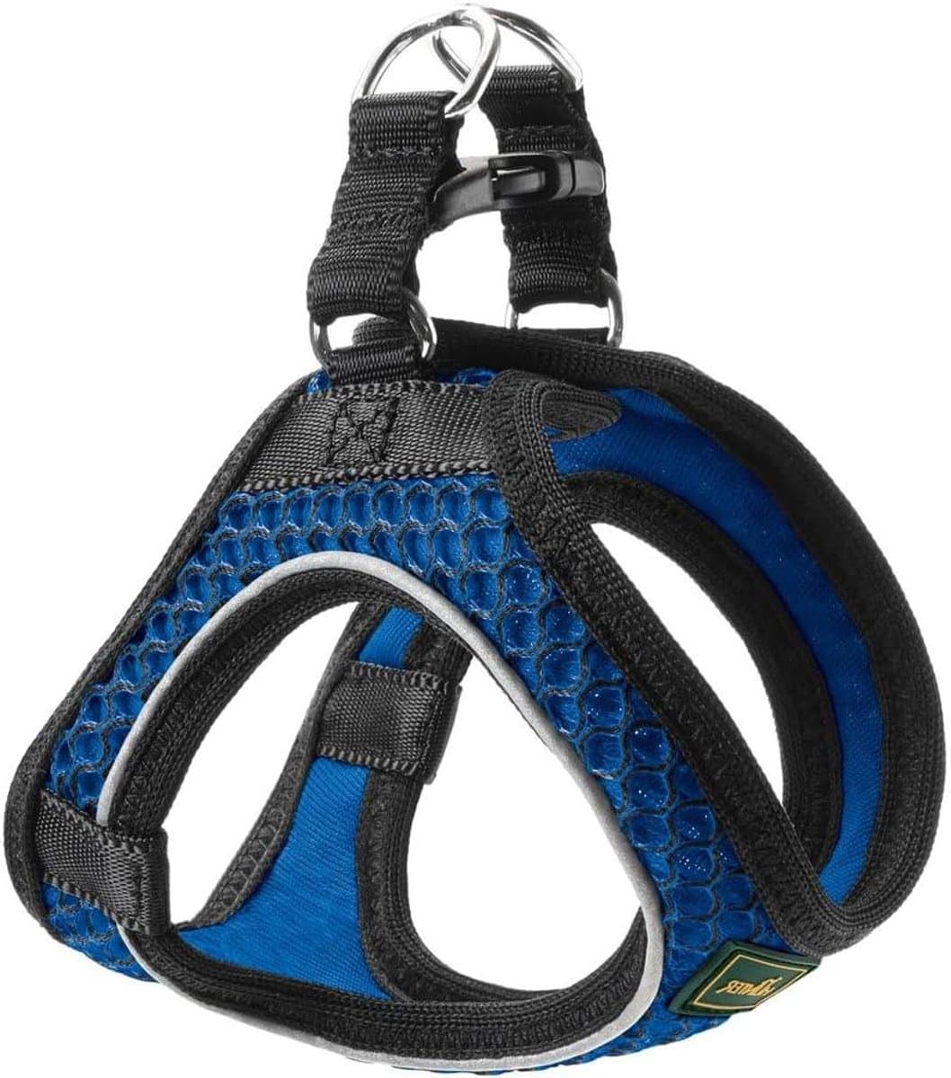 Hondentuigje Comfort - Honden Borsttuig - Dagelijks Gebruik - Verkoelend Mesh Materiaal - XXS-XS - Blauw