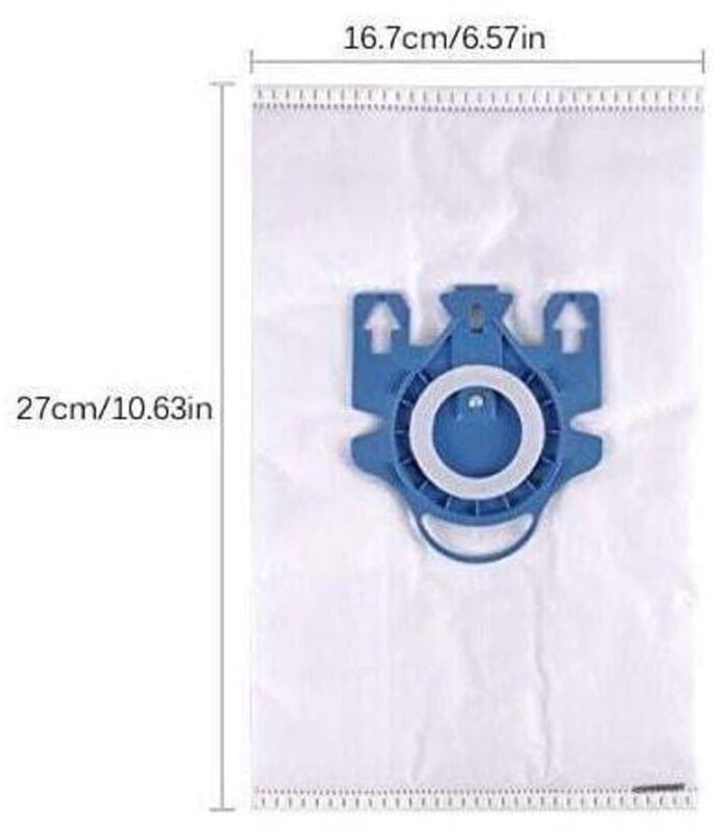 Stofzuigerzakken (10 zakken + 6 filters) Geschikt voor Miele GN, Miele Complete C3, Complete C2 en Classic C1, en Miele Hyclean 3D Efficiency.