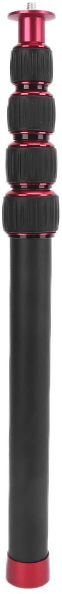 Allecto - Camera Monopod Verlengstuk - Aluminium Legering - Duurzaam en Stevig - Verstelbaar van 33,5 tot 108 cm - Perfect voor Fotografie - Lichtg...