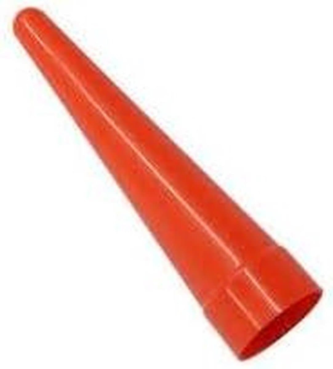 Verkeerskegel - Oranje kegel - Noodsituaties markeren - Weer- en schokbestendig - 34 mm kopdiameter - Oranje