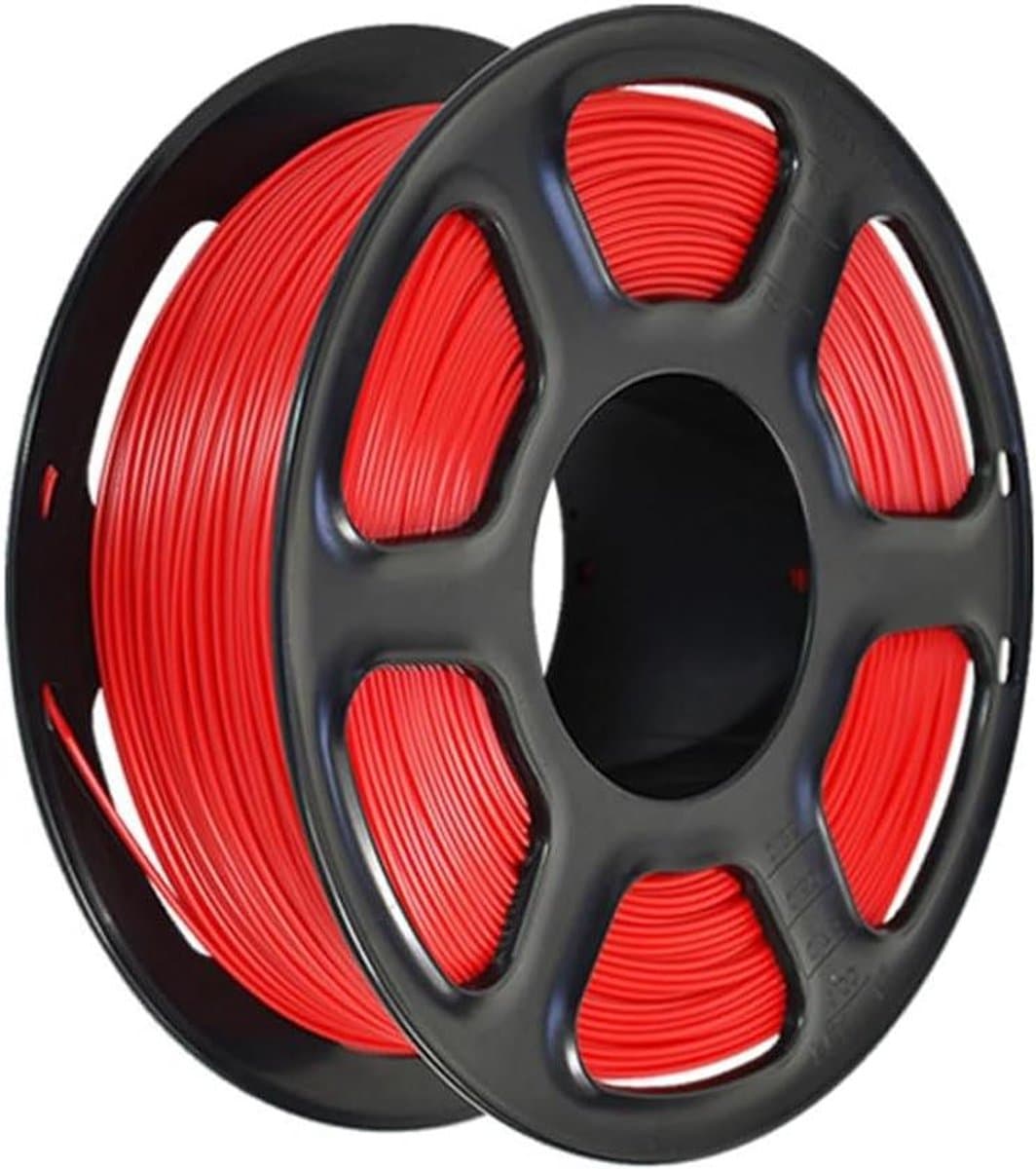3D printer filament - PETG draad - Objecten printen - Strikte tolerantie - 175 mm spoel - Rood