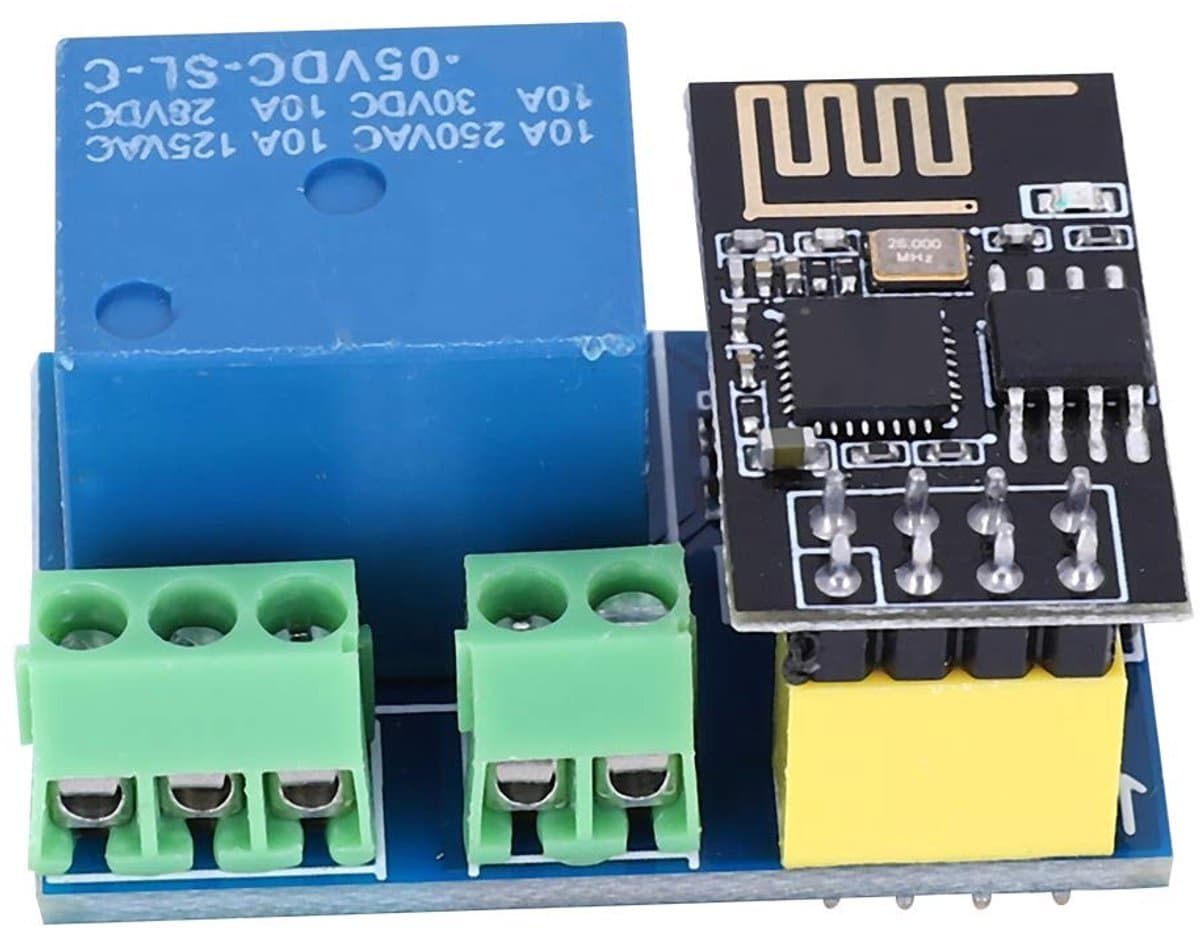 Dailygoody - WiFi Relay Module - Slimme Schakelaar - Voor Smart Home - 5V DC - IoT Projecten - Betrouwbare bediening - Geschikt voor automatisering -