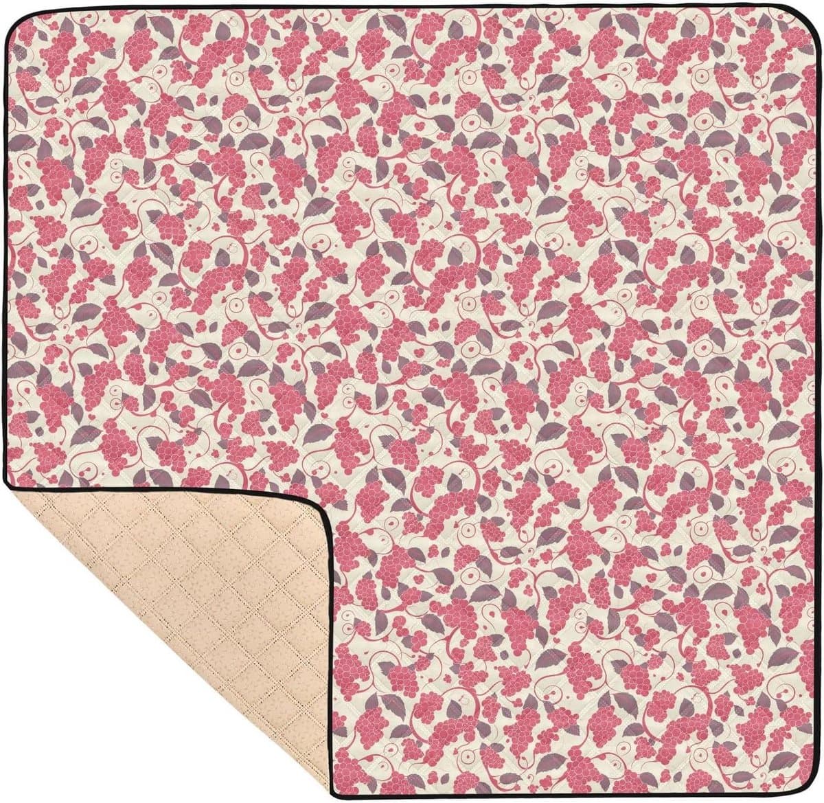 Baby Speelmat - Vloerkleed Peuterkamer - Veilig Spelen - Ademend Polyester - 127x127 cm - Gedessineerd