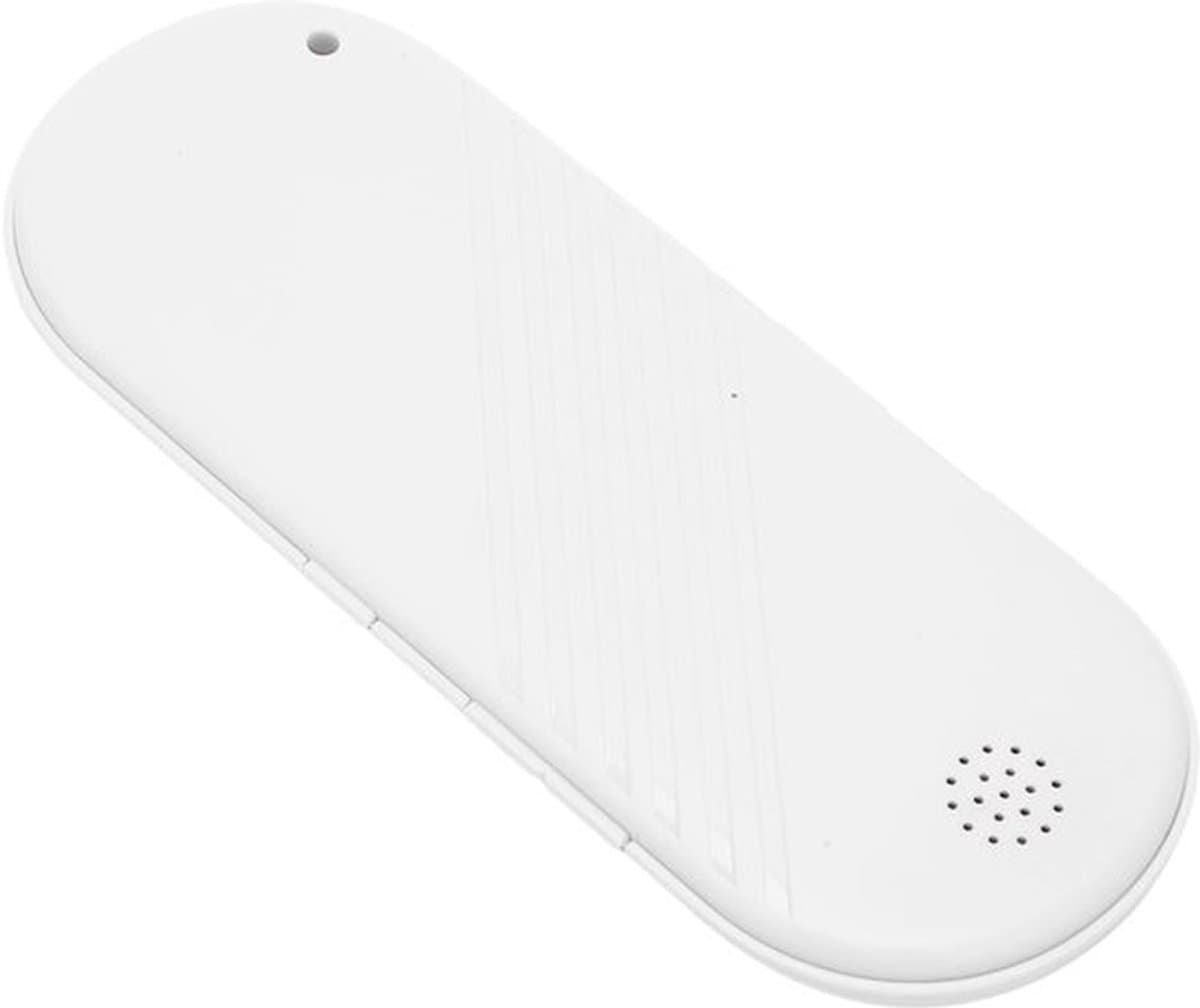 Mini BT Speaker, Dual Modes Geavanceerd Geluid Via Kussen naar Oren Draagbare Speaker met Duidelijk Geluid, Timerfunctie Lange Batterijduur Mini BT 5.3 Speaker (Wit)