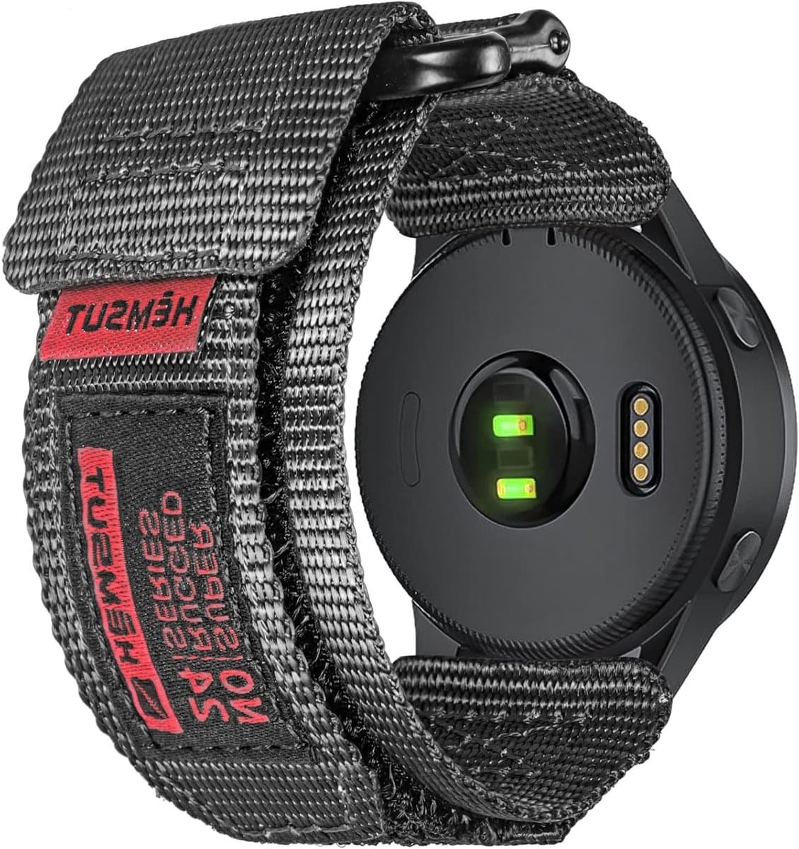 Duurzame nylon horlogeband met klittenbandsluiting voor Amazfit GTR 2e, GTR 2, GTR 3 Pro, GTR 3 en GTR 4 smartwatches, perfect voor sport en dagelijks gebruik