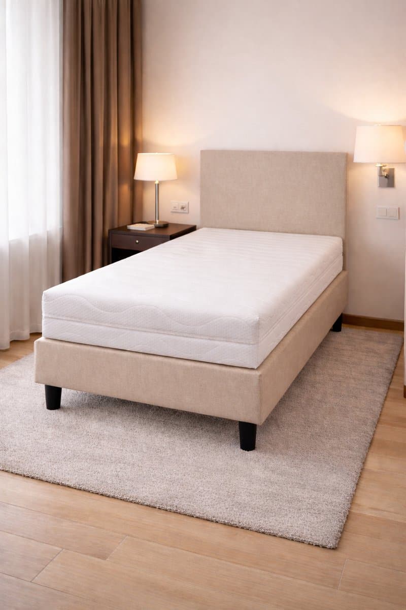 Boxspring Breda - Zelf samenstellen - OP MAAT bij DER Bedding - 155x205 + (Verkrijgbaar in alle kleuren en maten)