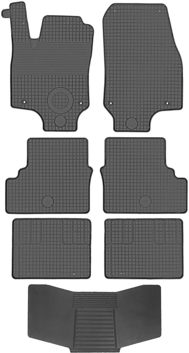 Max-Dywanik - Opel Zafira A 1999-2005 - Rubberen Matten Set - Inclusief Extra Tunnelbescherming