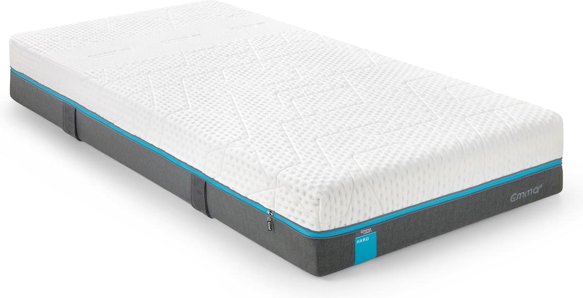 Emma Diamond Hard koudschuim matras 120 x 200 cm - 10 jaar garantie - 25 cm - tot 140 kg