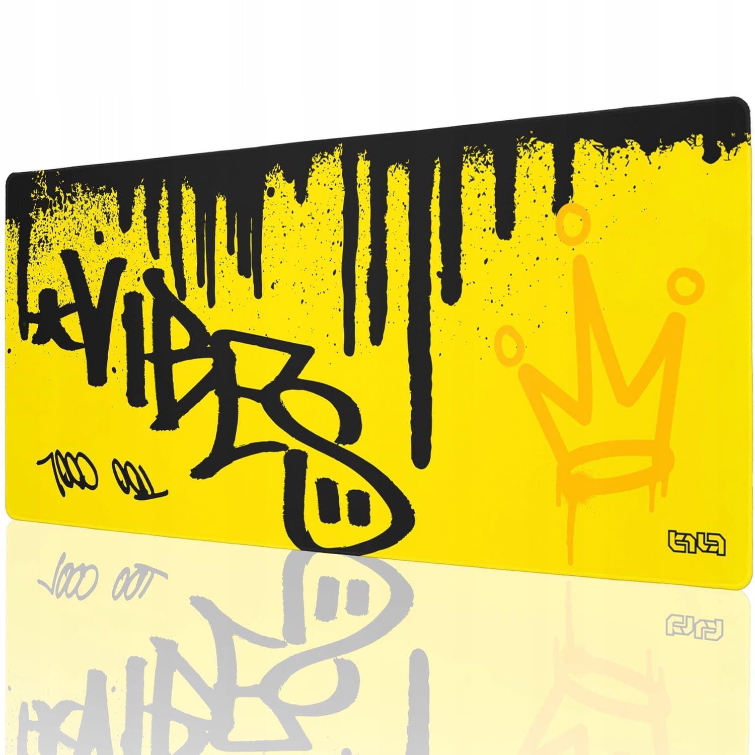 TILT Bureauonderlegger 90x40 cm - Comfortabele 4mm dikte, Vibes design
