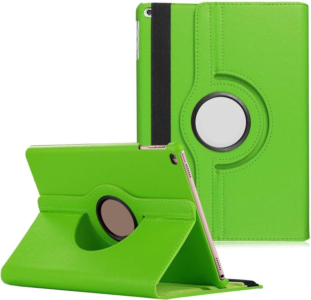 Phreeze Draaibare Tablethoes - Geschikt voor iPad 6 2018 Hoesje - 10.2 Inch - 360 Graden Draaibare Hoes Cover - Draaibare Standaard - Groen