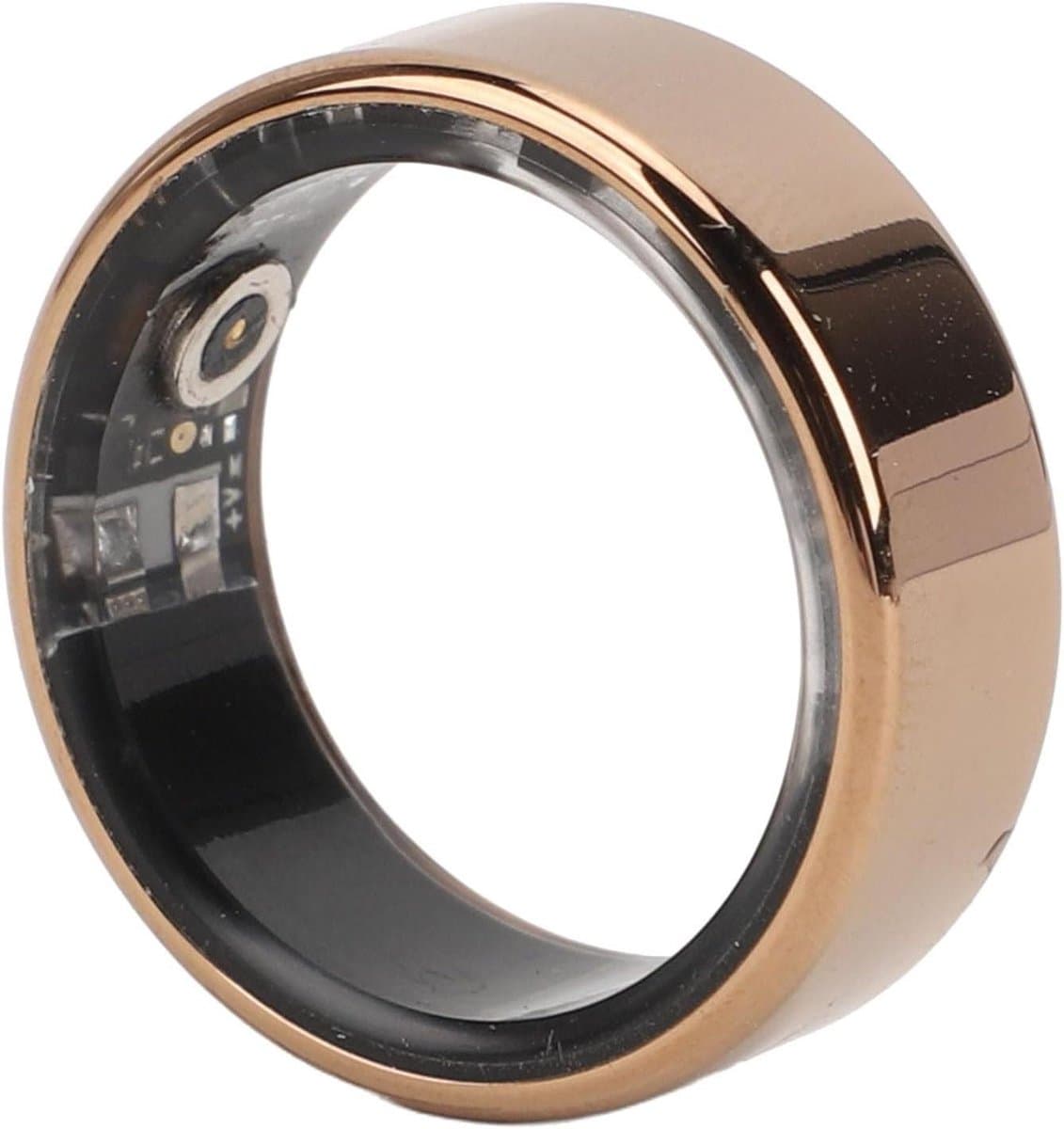 Slimme Gezondheidsring - Fitness Tracker Ring - Gezondheid Monitoren - IP68 Waterdicht - 7 Dagen Batterij - Goud